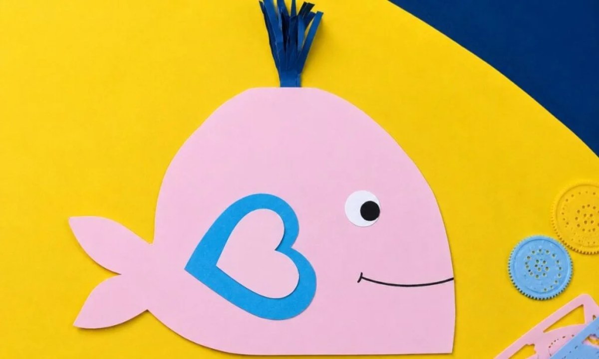 How to Make a Whale with Paper – Craft Idea for Kids