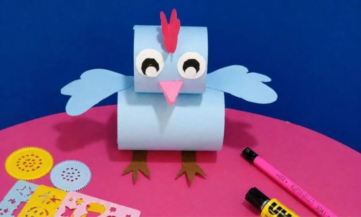 How to Make Paper Bird Craft