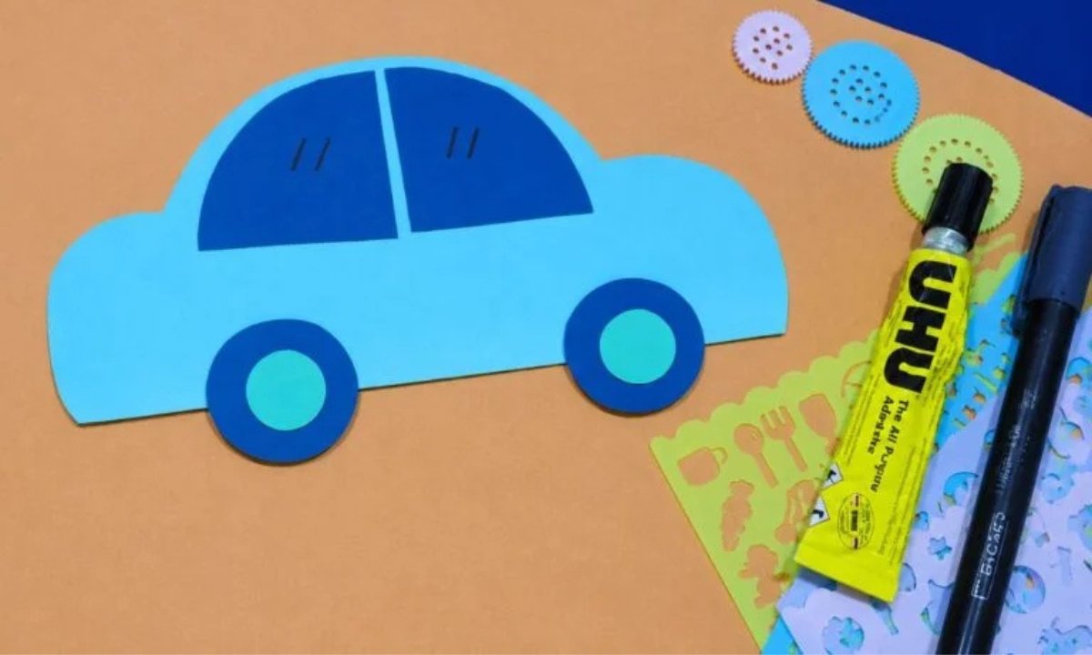 Creative Car Paper Craft for Kids