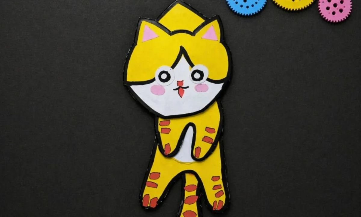 How to Make Fun Cat Craft with Paper