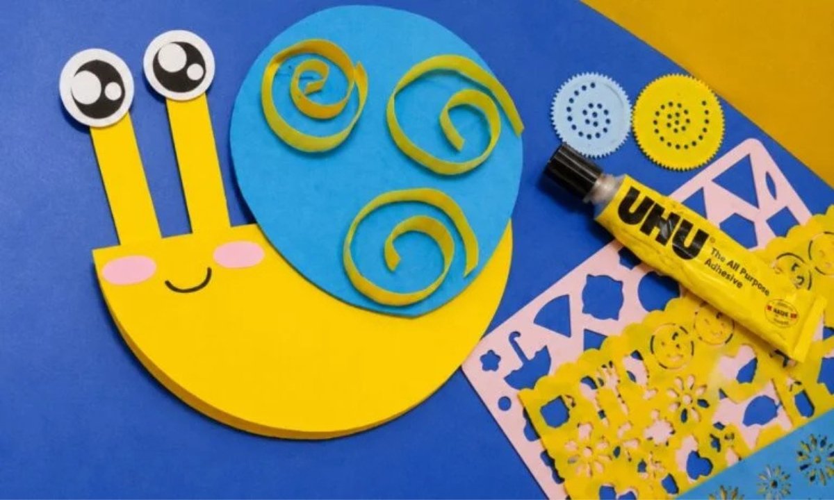 Snail Paper Craft Idea That Kids Will Love