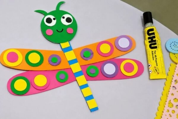 How to Make Dragonfly Paper Craft