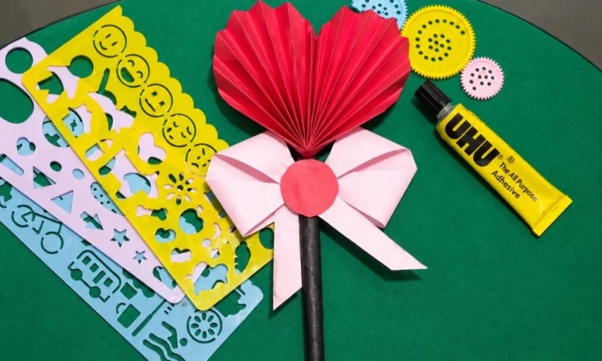 How to Make Heart Paper Craft for Kids