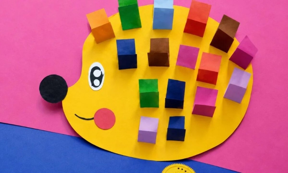 How to Make Hedgehog Craft with Paper