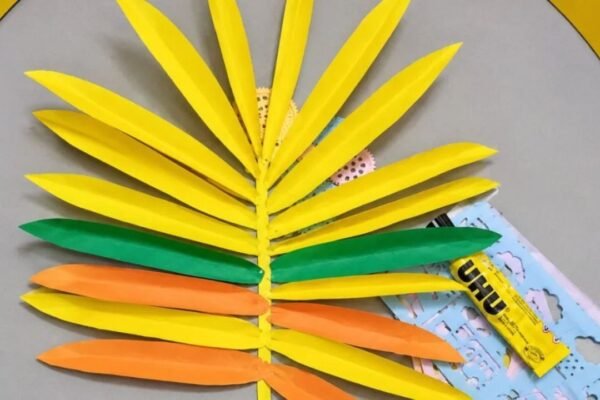 How to Make Leaf Craft with Paper