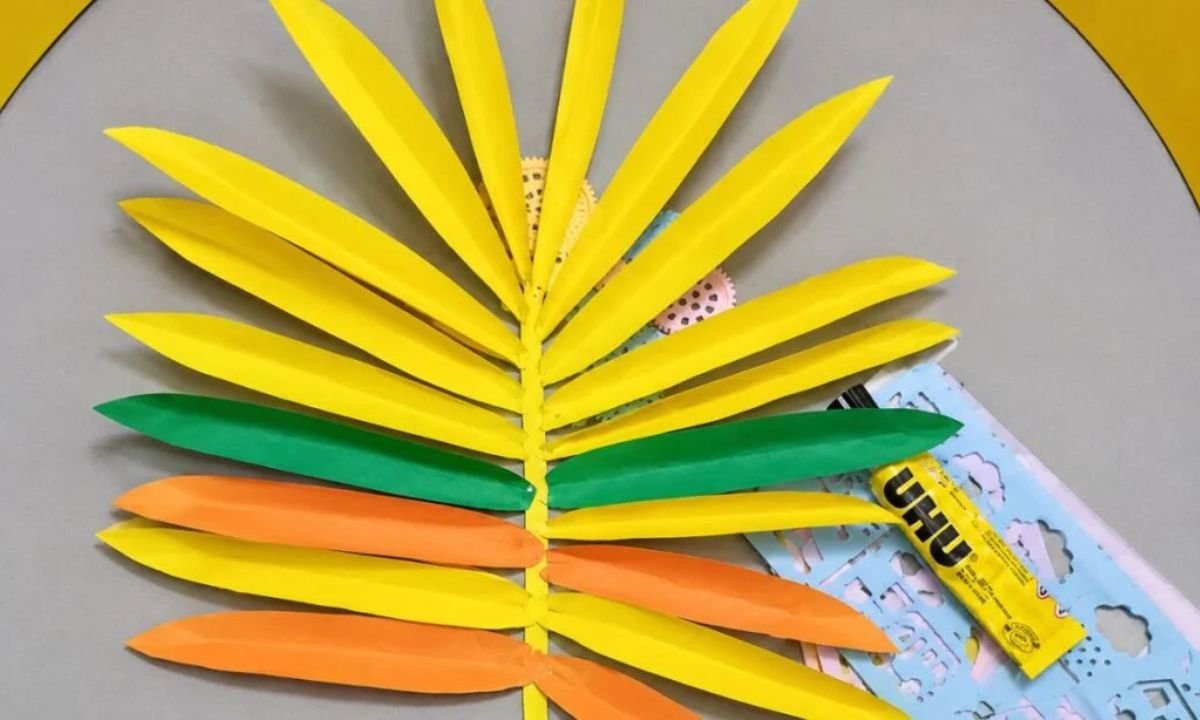 How to Make Leaf Craft with Paper