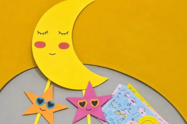 How to Make Moon Paper Craft