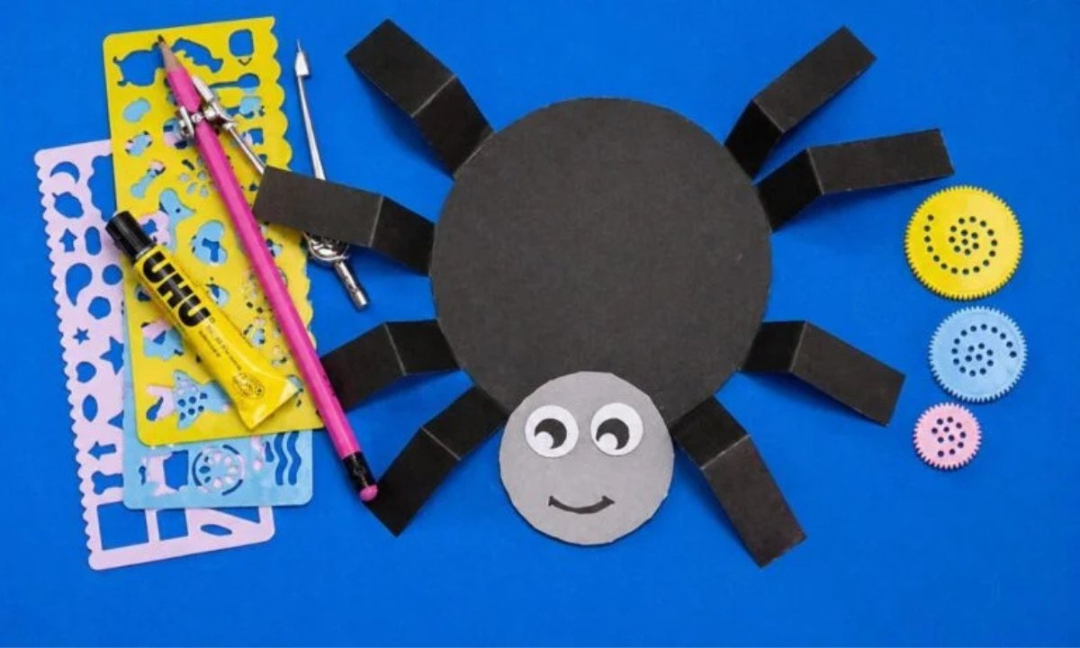 How to Make Spider Paper Craft