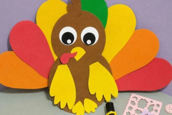 Turkey Paper Craft for Kids