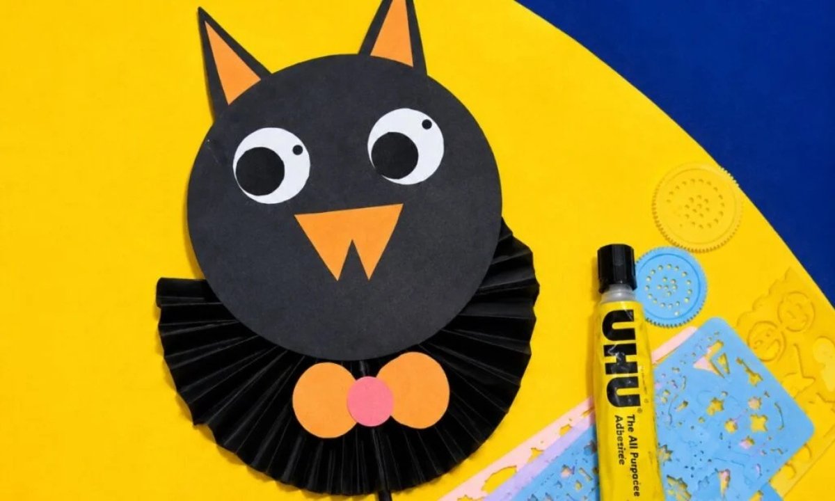 How to Make a Paper Bat – Easy Craft