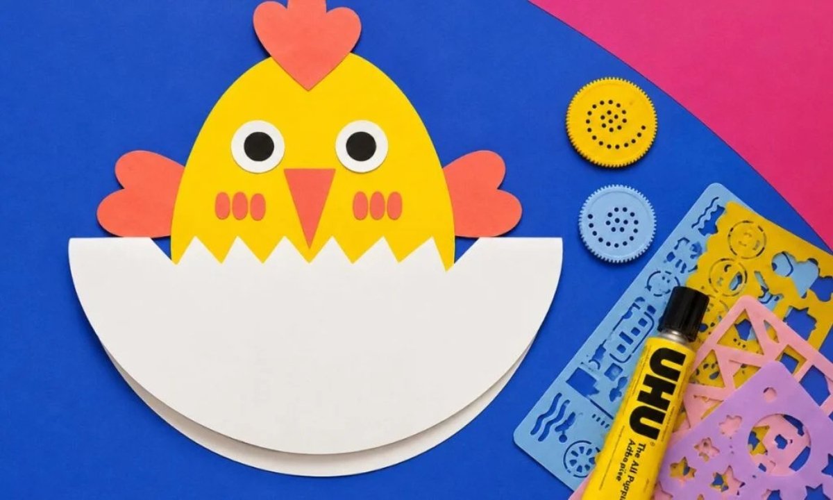 Chicken Paper Craft for Kids – Step By Step